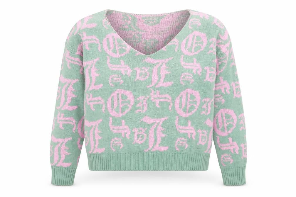 Boohoo Womens Grey  Knit Pullover Jumper Size M