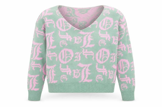 Boohoo Womens Grey  Knit Pullover Jumper Size M