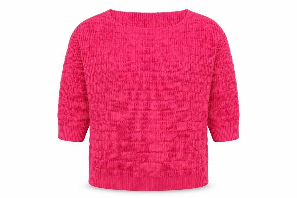 Preworn Womens Pink  Knit Pullover Jumper Size L