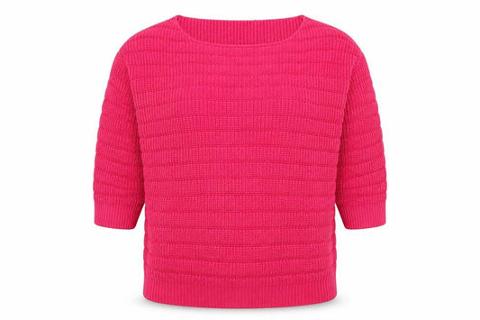 Preworn Womens Pink  Knit Pullover Jumper Size L