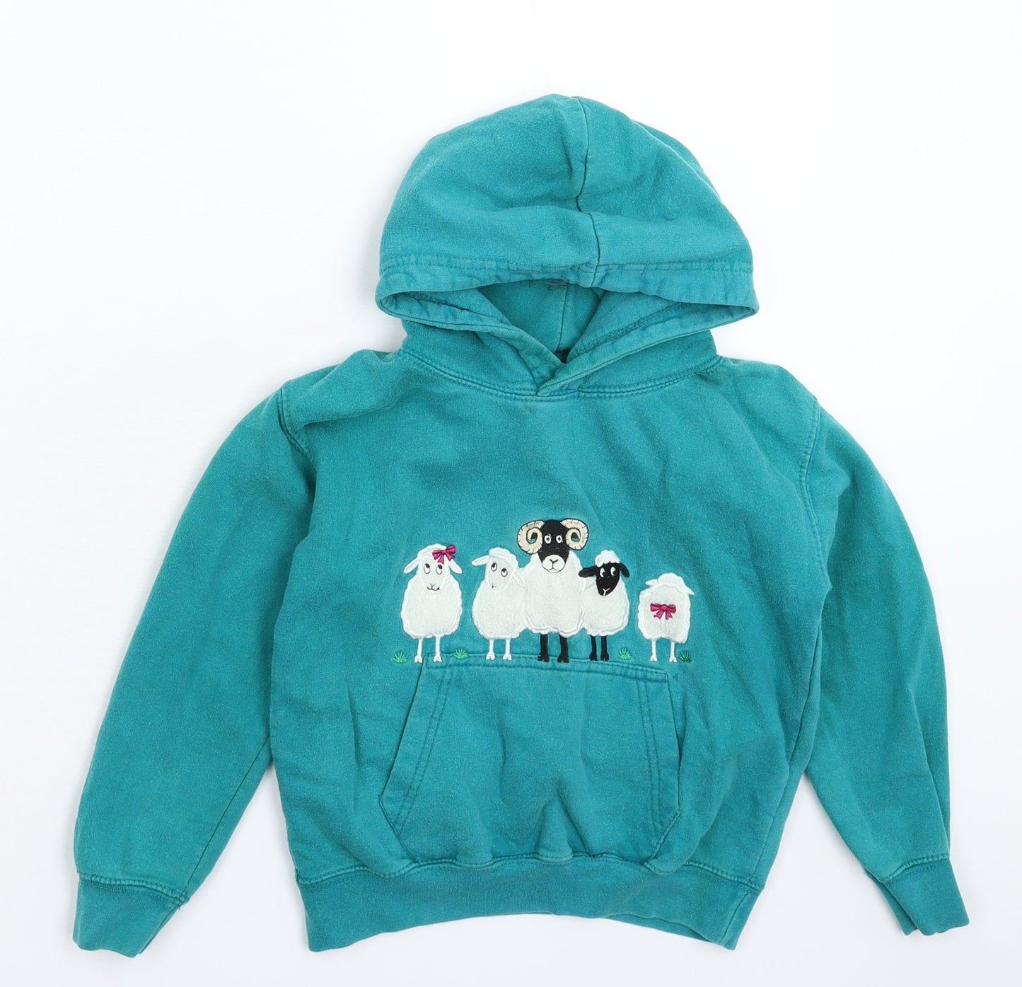 All We Do is Boys Green   Pullover Hoodie Size 5-6 Years