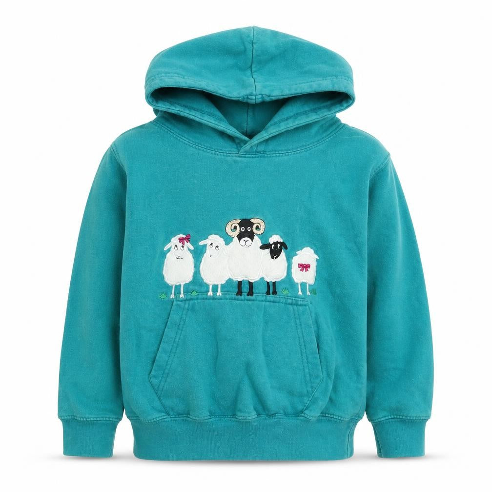 All We Do is Boys Green   Pullover Hoodie Size 5-6 Years