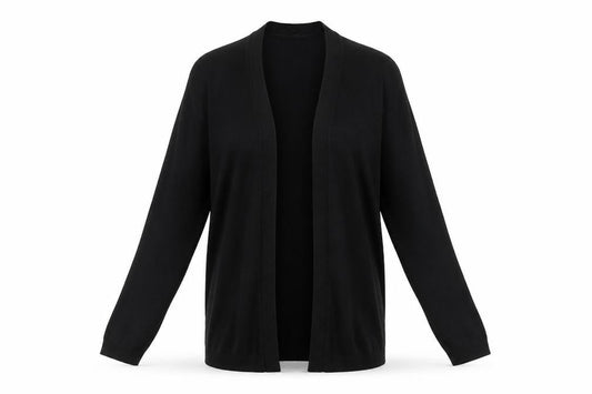 George Womens Black  Knit Cardigan Jumper Size 2