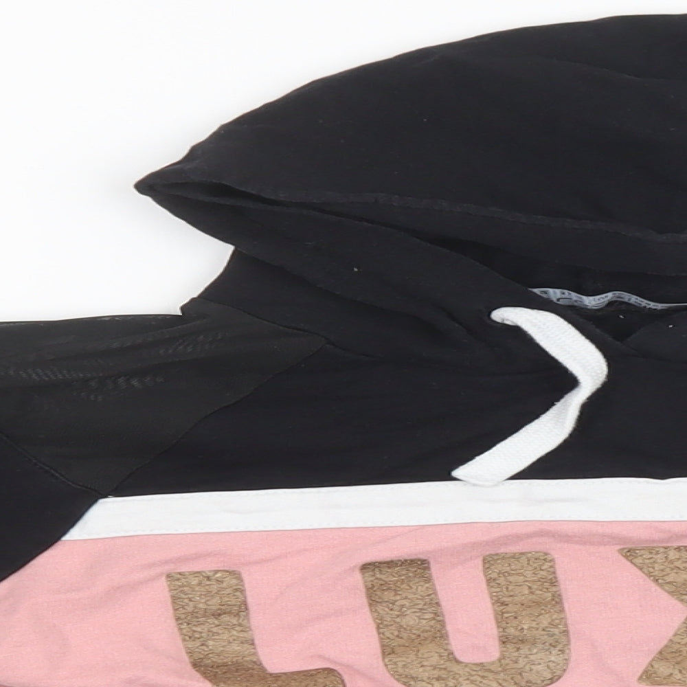 Select Girls Black   Pullover Hoodie Size 12-13 Years