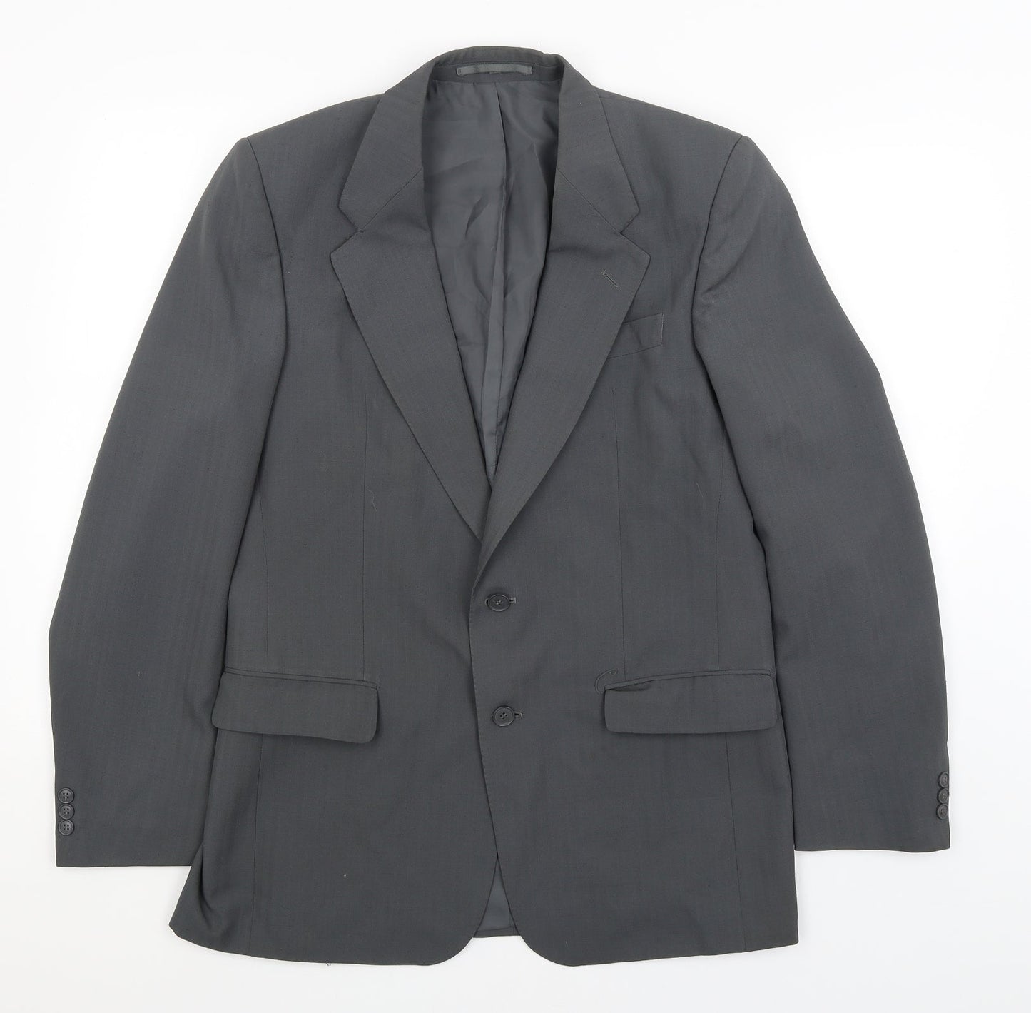 Rex International Mens Grey   Jacket Blazer Size M