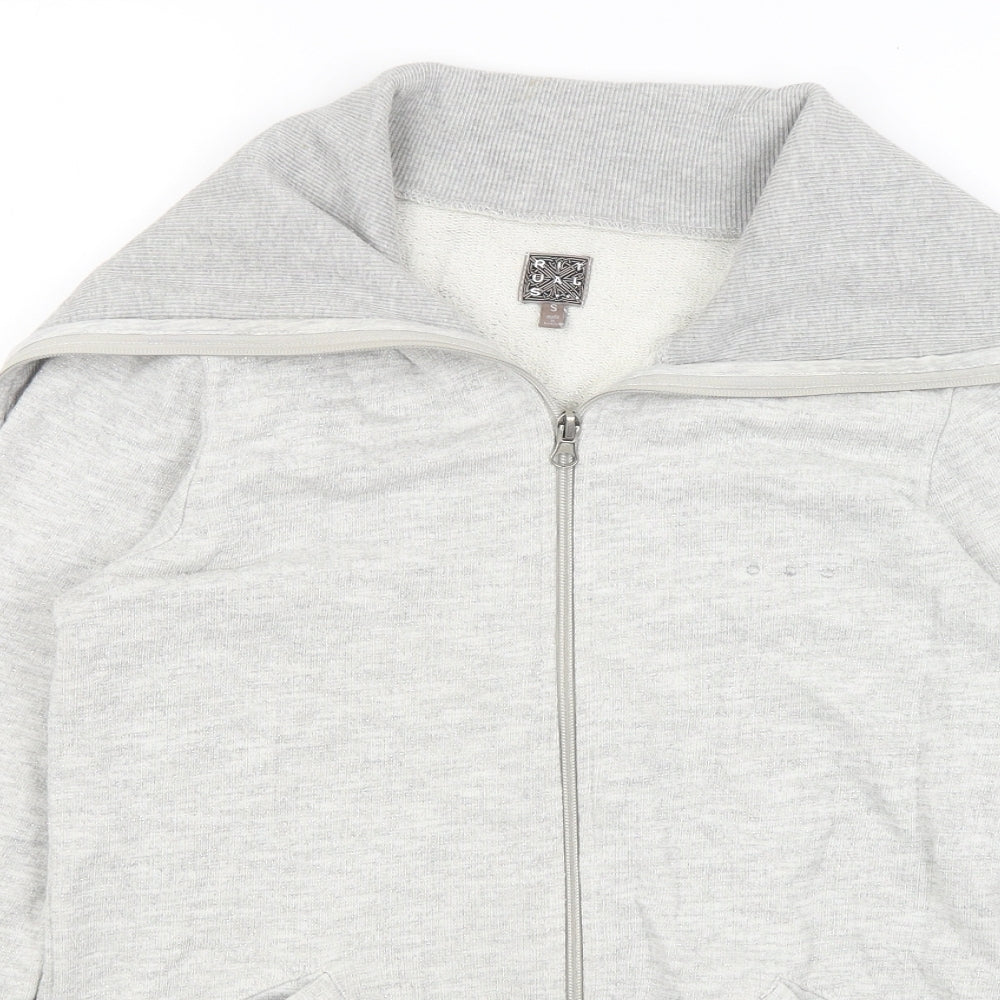 Rituals Womens Grey   Full Zip Jumper Size S
