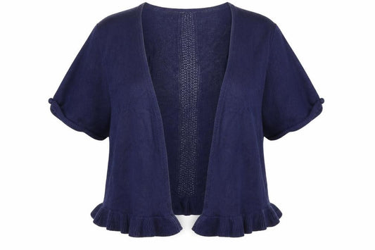 Per Una Womens Blue   Cardigan Jumper Size 14