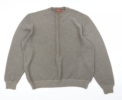 Marks & Spencer Mens Brown   Pullover Jumper Size M