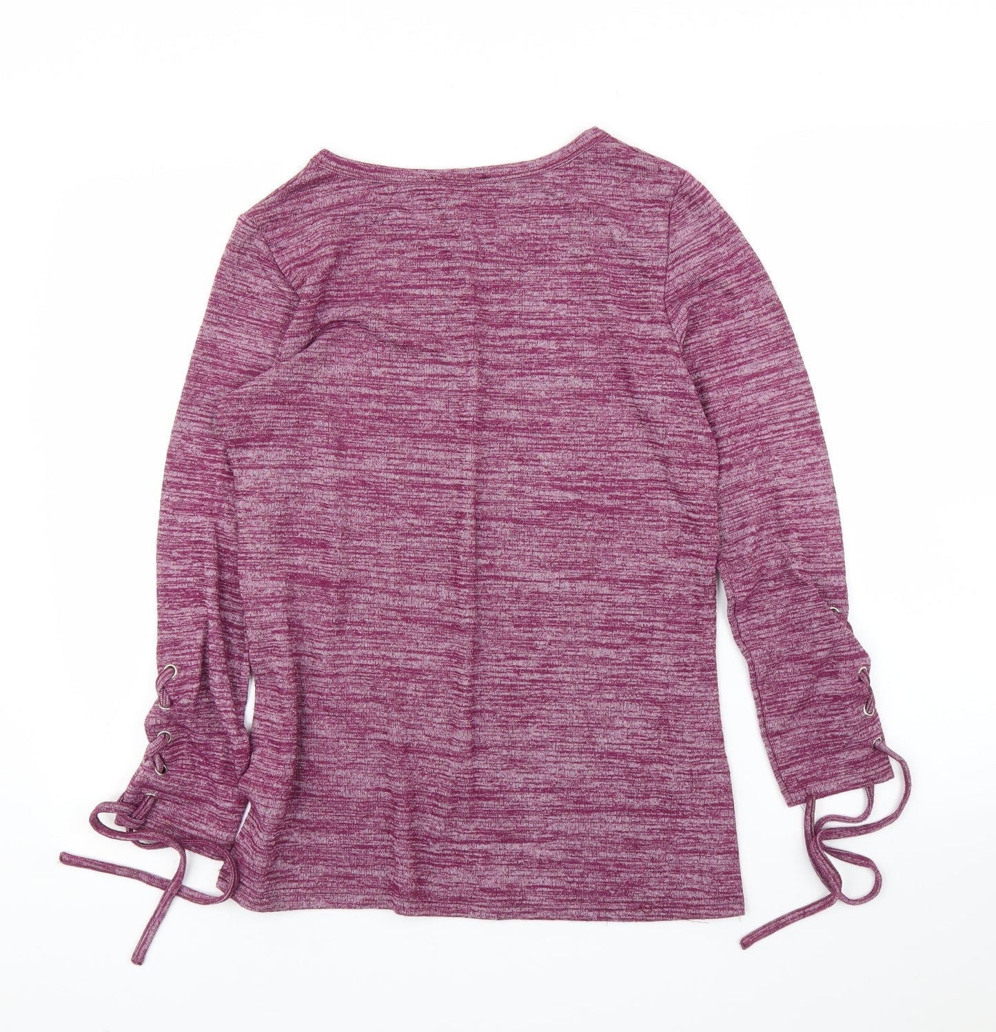 Klass Womens Purple   Basic Blouse Size S