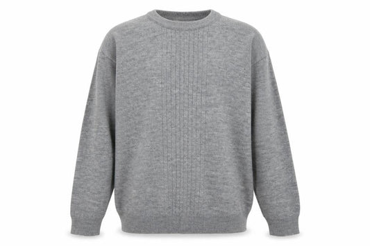 Cavallio Mens Grey   Pullover Jumper Size M