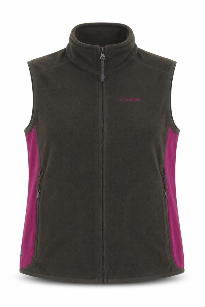 Mountain Life Womens Brown   Full Zip Jumper Size 8
