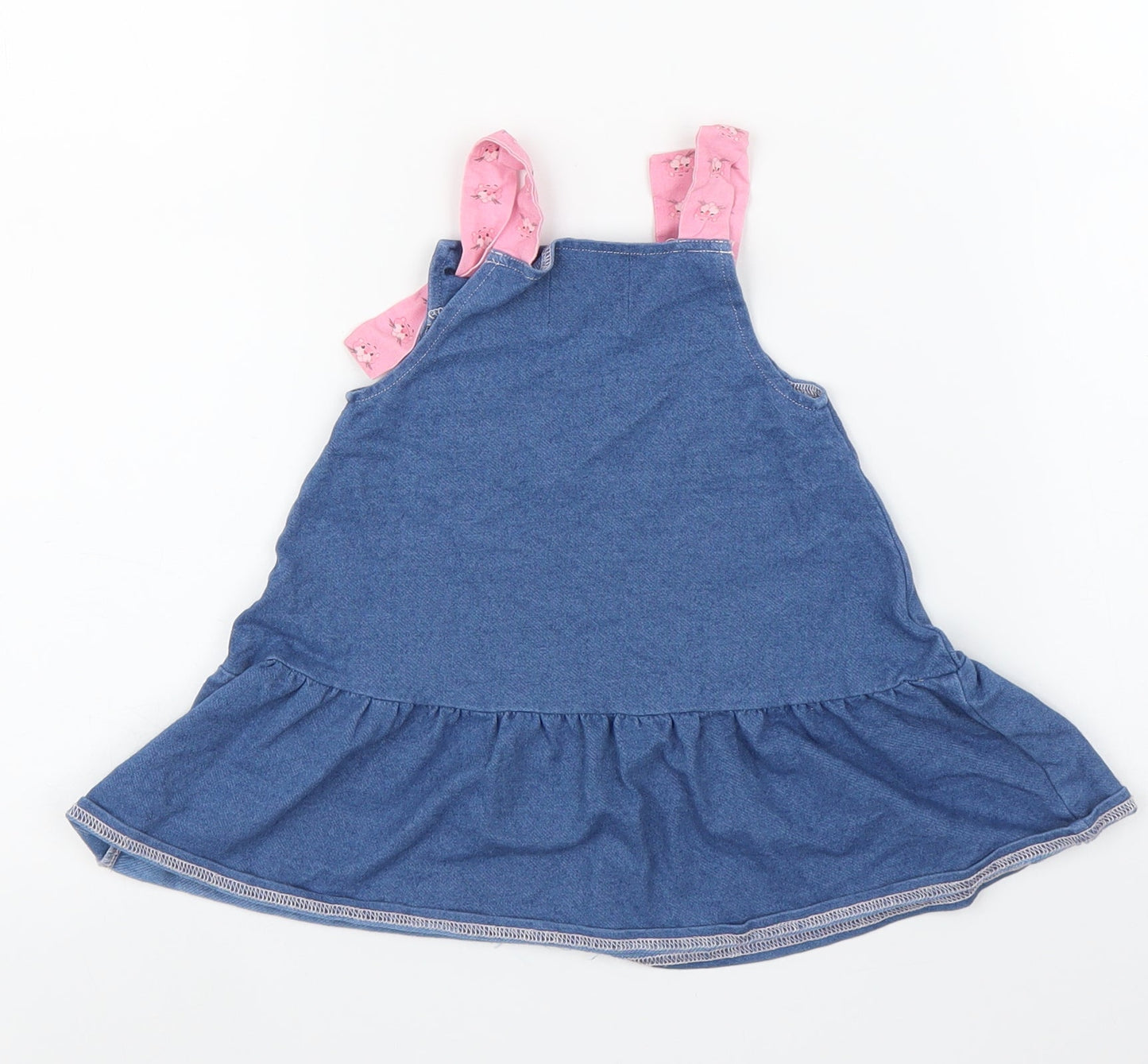 RESERVED Girls Blue  Denim A-Line  Size 9-12 Months
