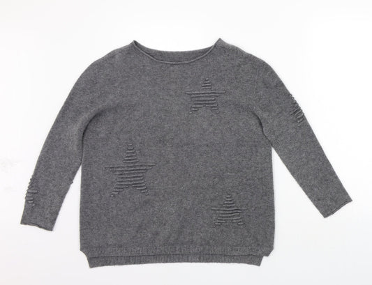Preworn Womens Grey   Pullover Jumper Size M