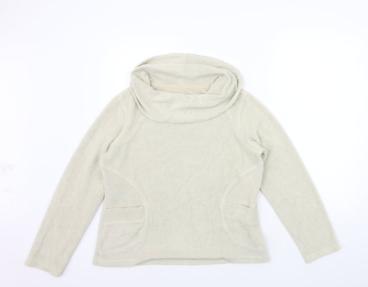 Per Una Womens Beige   Pullover Jumper Size M