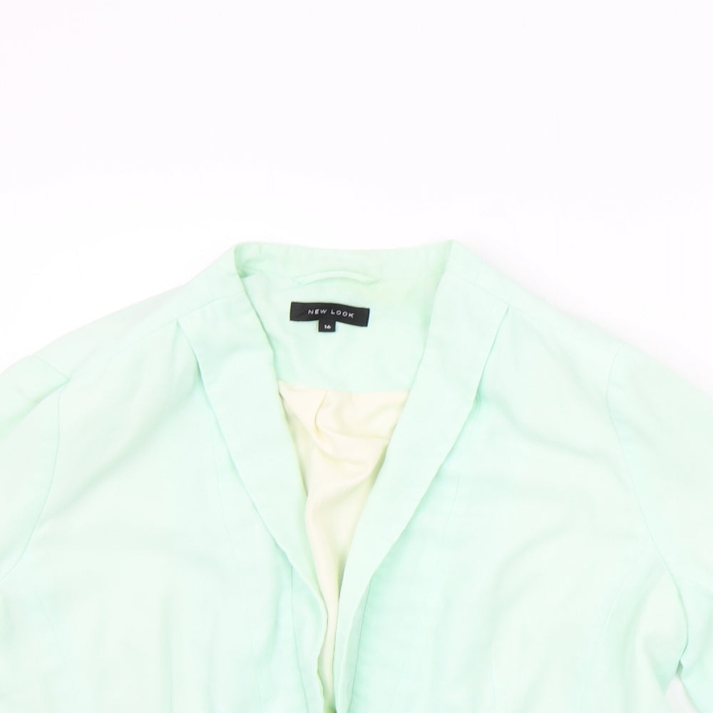 New Look Womens Green   Cardigan Jumper Size 14