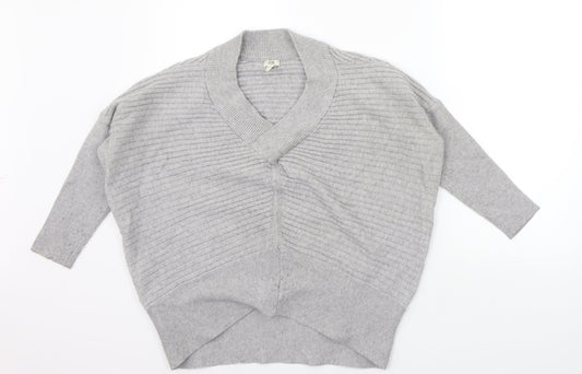 River Island Womens Grey   Pullover Jumper Size S