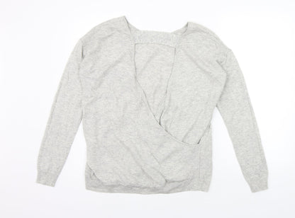 Next Womens Grey   Pullover Jumper Size 12