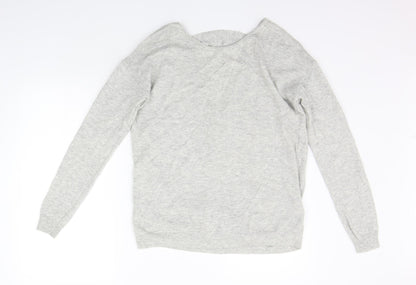 Next Womens Grey   Pullover Jumper Size 12