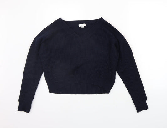 Topshop Womens Blue   Pullover Jumper Size 8