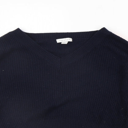 Topshop Womens Blue   Pullover Jumper Size 8