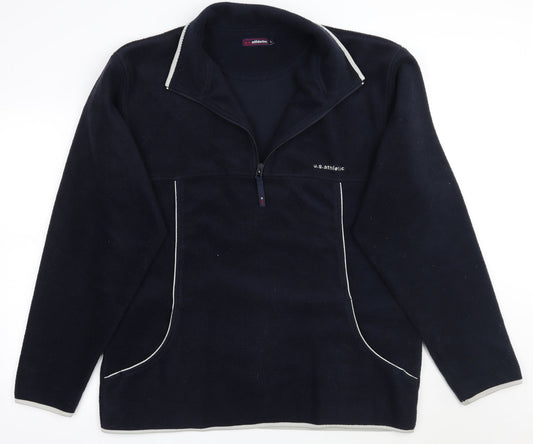 U.s athletic Mens Blue   Pullover Jumper Size L