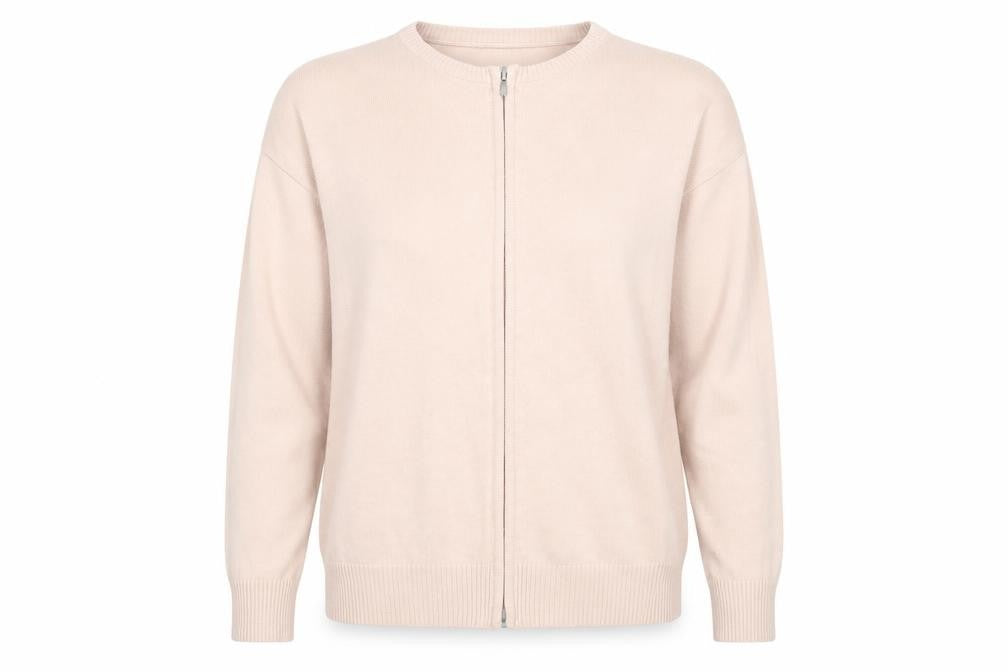 Boohoo Womens Pink   Full Zip Jumper Size S