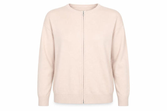 Boohoo Womens Pink   Full Zip Jumper Size S