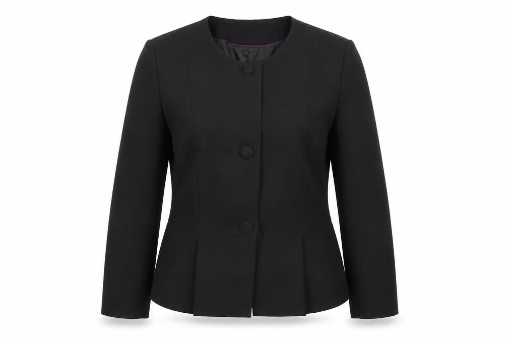 H&M Womens Black   Jacket Coat Size 8