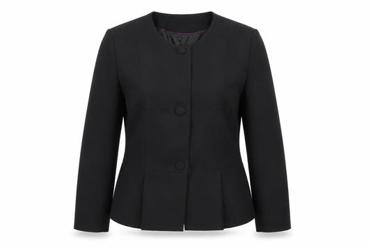 H&M Womens Black   Jacket Coat Size 8
