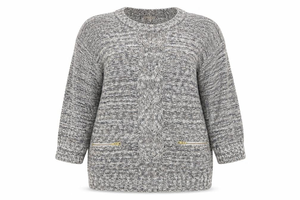 Soon Womens Grey   Pullover Jumper Size 18