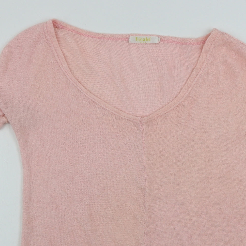 vicabo  Womens Pink   Pullover Jumper Size M