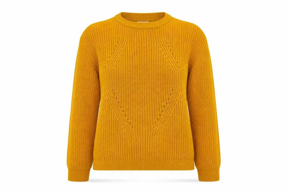 Papaya Womens Yellow   Pullover Jumper Size M