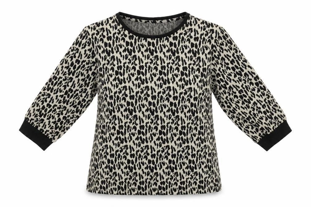 Papaya Womens Beige Animal Print  Pullover Jumper Size 14
