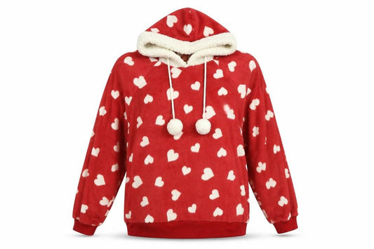 Marks and Spencer  Womens Red   Pullover Hoodie Size 10