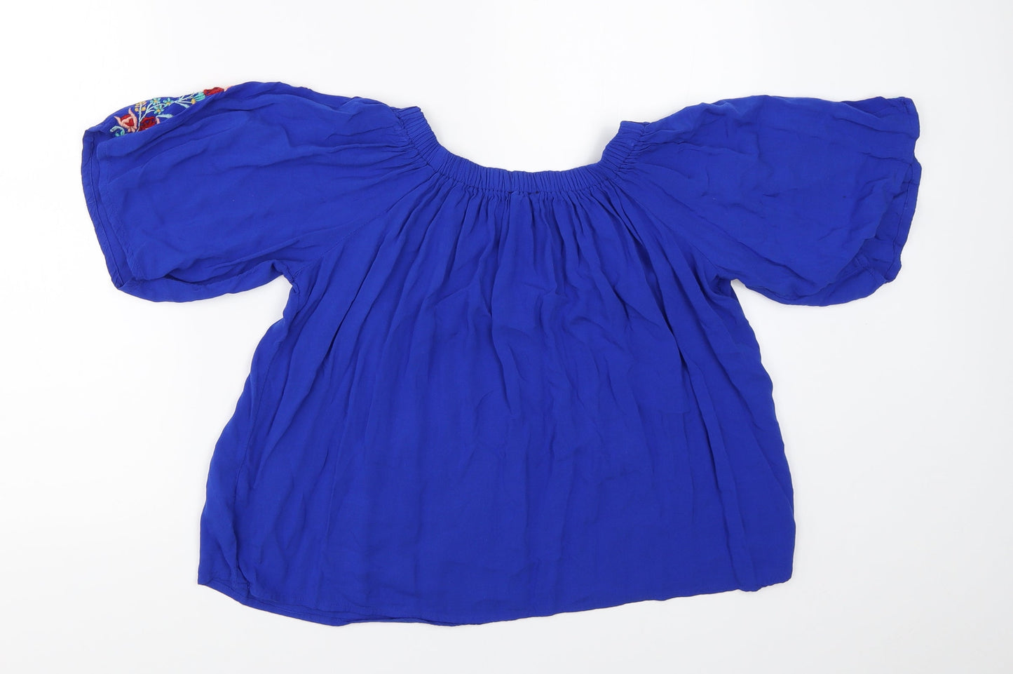 Atmosphere Womens Blue   Basic Blouse Size 10