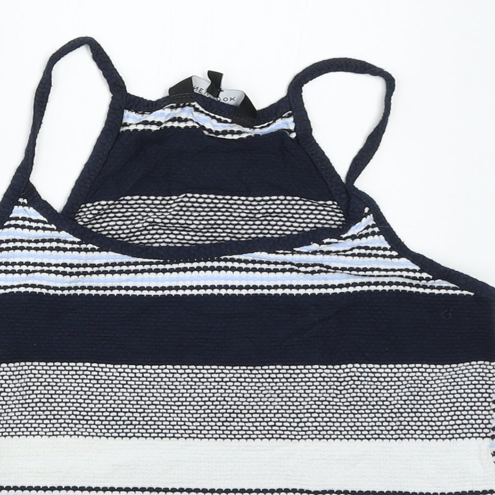New Look Womens Blue   Camisole Tank Size 12