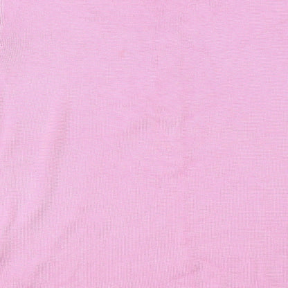 Preloved Debenhams Womens Pink   Basic T-Shirt Size 16 - Label