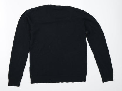 Back view of Atmosphere women’s blue jumper, size UK 10