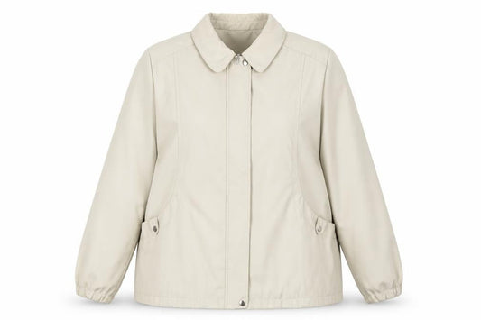 Classics Womens Beige   Overcoat Coat Size XL
