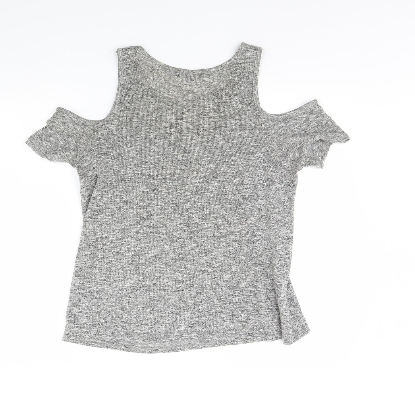 New Look Womens Grey   Basic Blouse Size 12