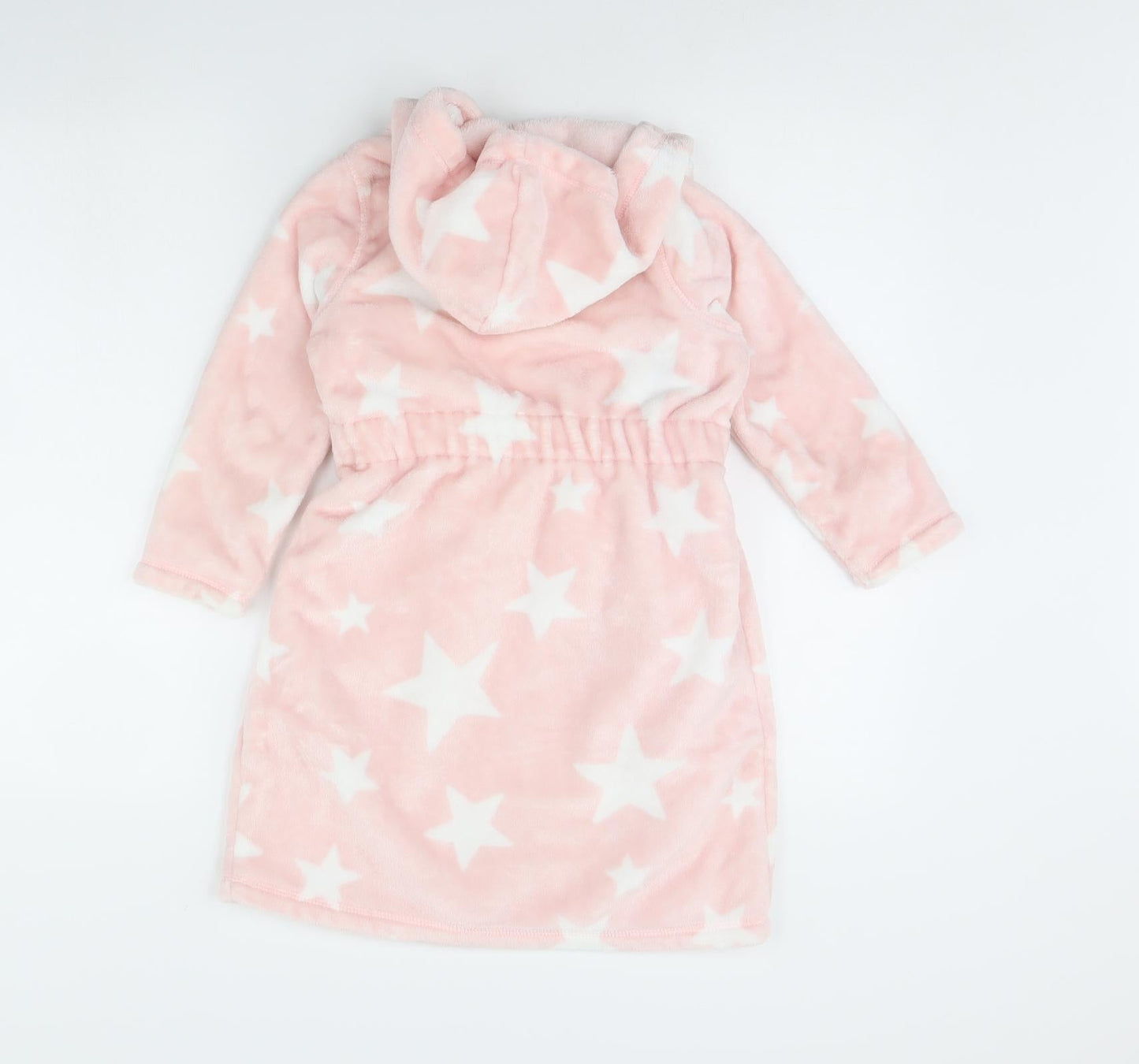 m&s Girls Pink Spotted  Cami Robe Size 5 Years