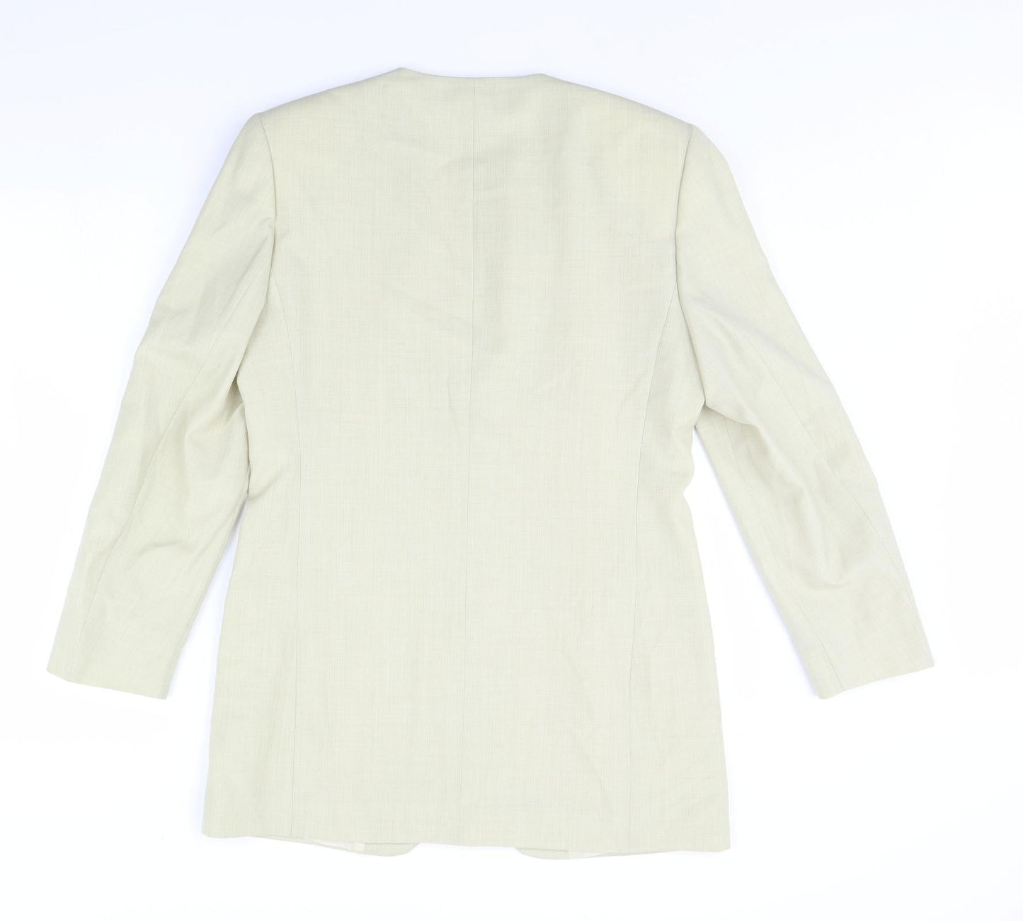 Bianca Womens Green   Jacket  Size 8  - Shoulder Pads