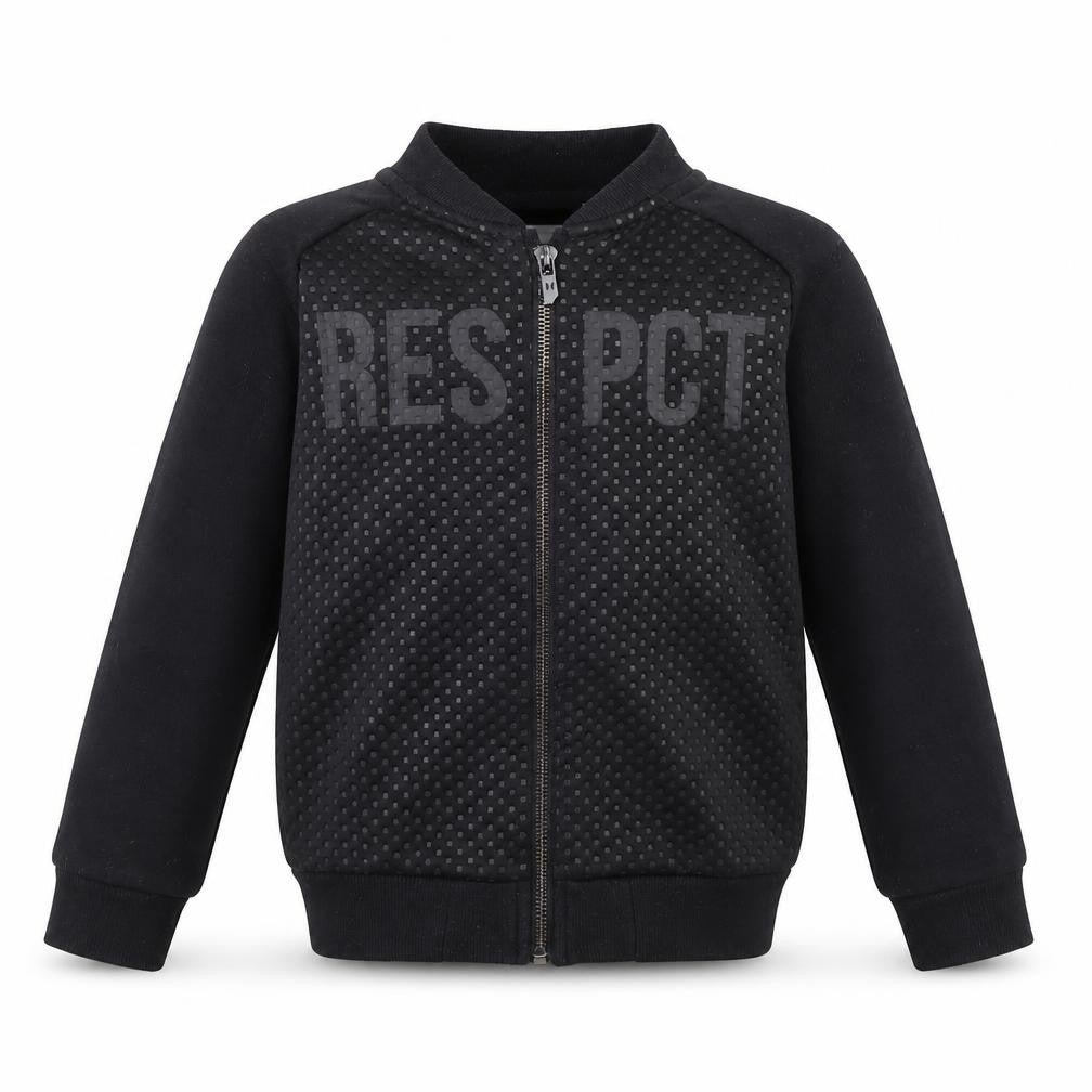 Minoti Girls Black   Jacket  Size 4 Years