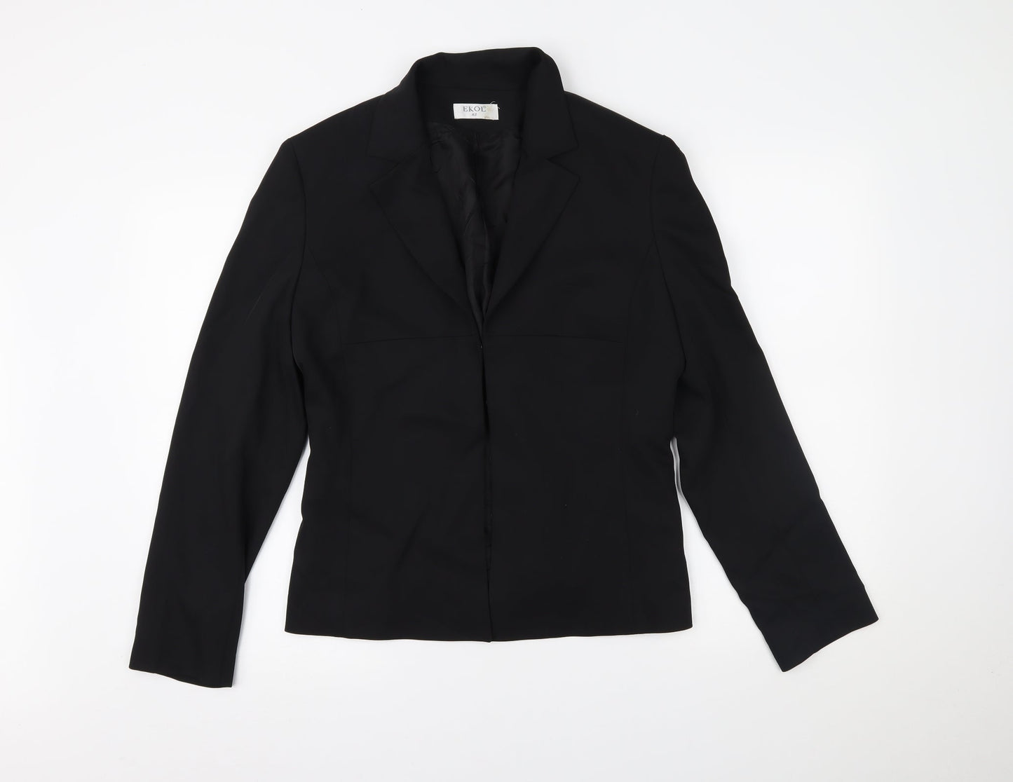 ekol Womens Black   Jacket Blazer Size 42