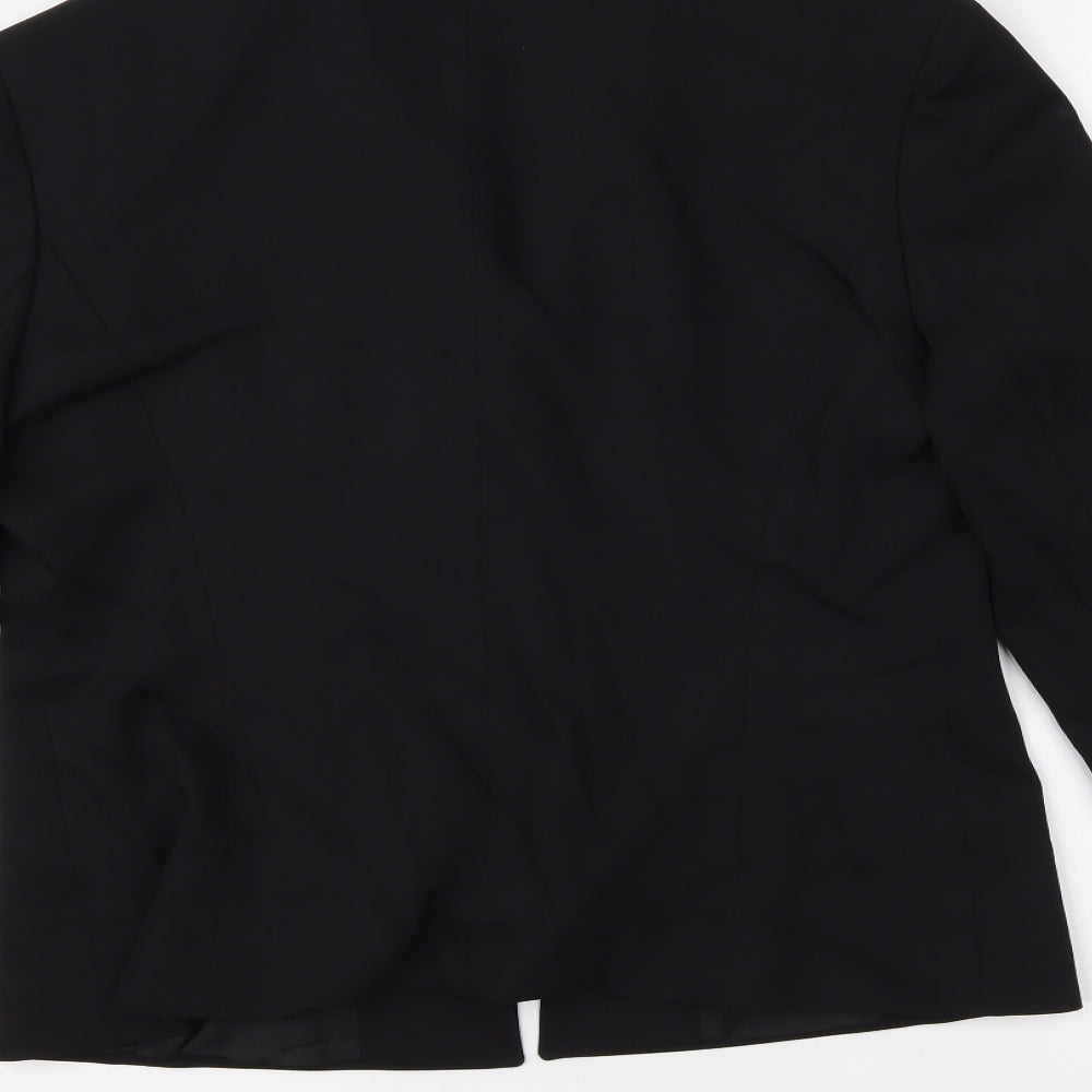 ekol Womens Black   Jacket Blazer Size 42