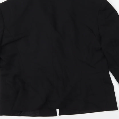 Preloved ekol Womens Black   Jacket Blazer Size 42 - Label