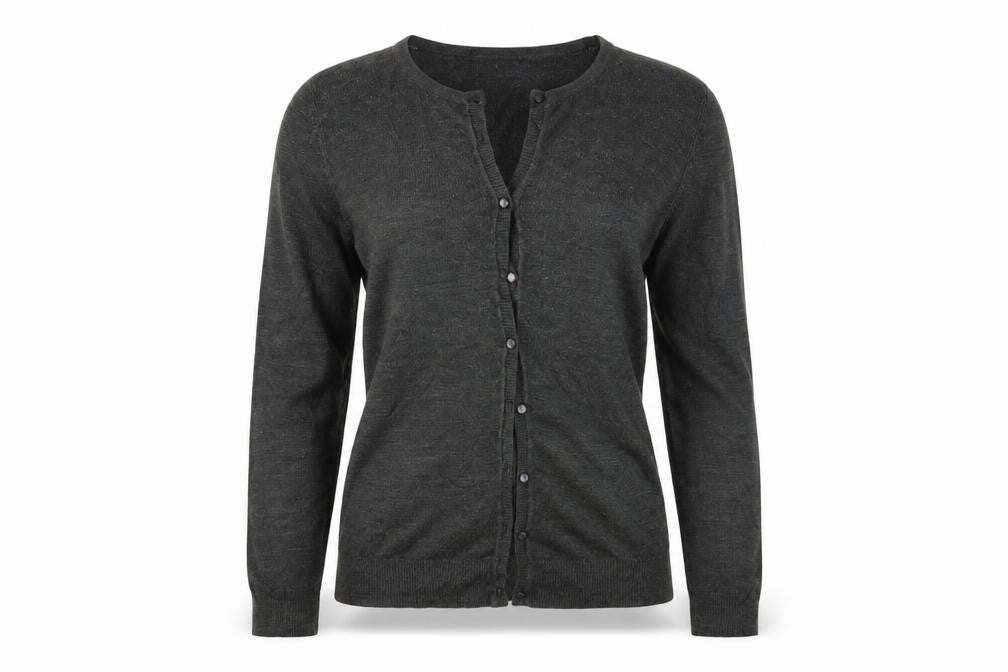 BHS Womens Grey   Cardigan Jumper Size 10