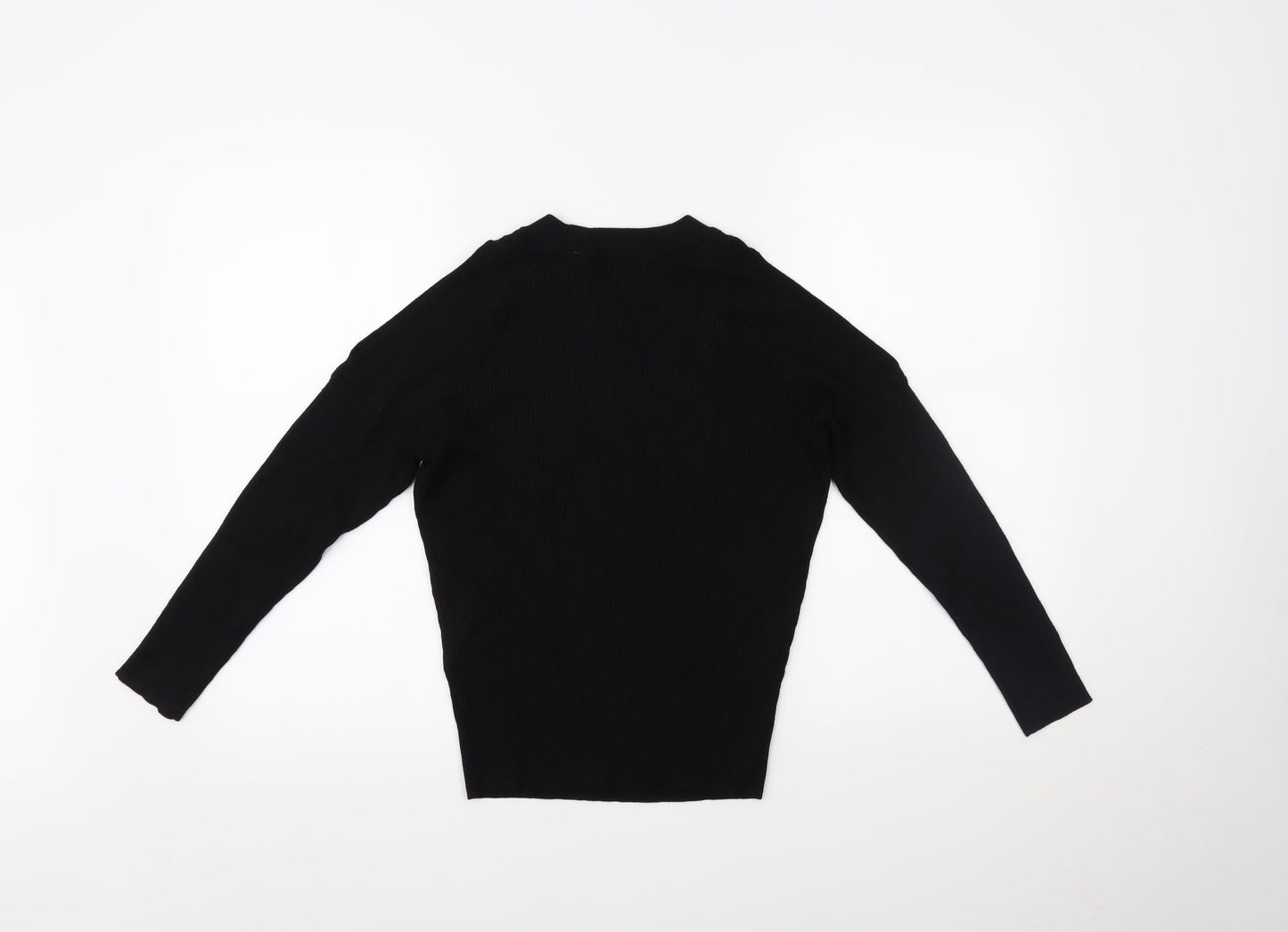 Topshop Womens Black   Basic Blouse Size 8