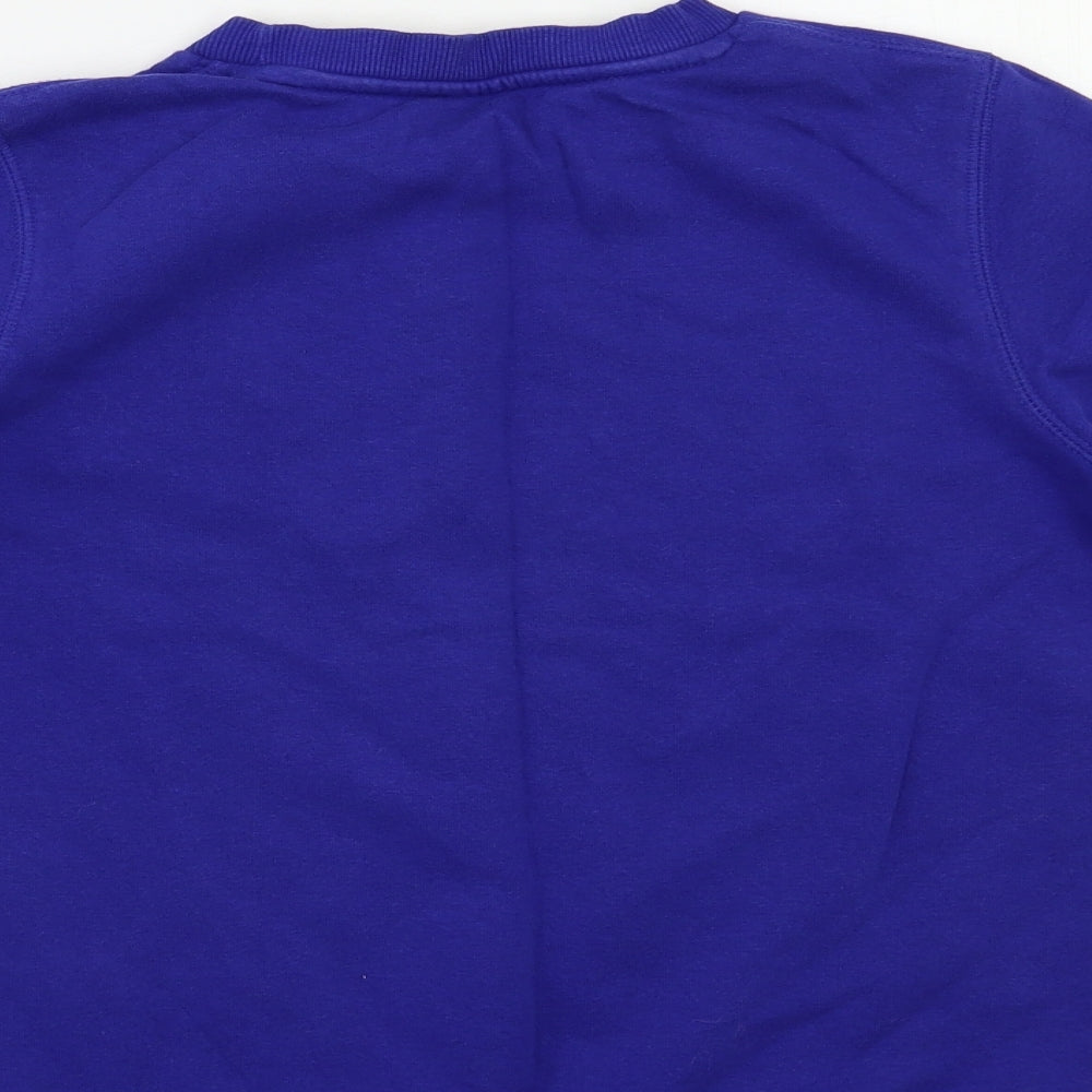 TU Boys Blue   Pullover Sweatshirt Size 9 Years