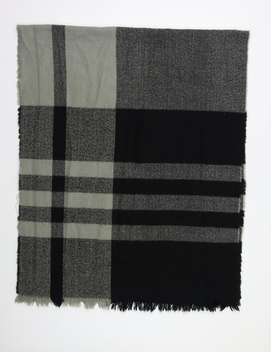 Preworn Womens Grey Check   Shawl/Wrap